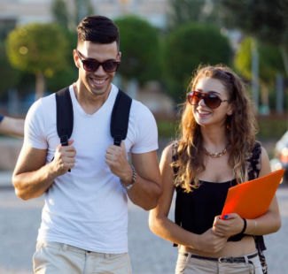 Zwei Studenten