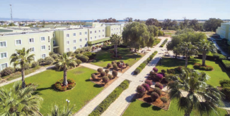 Ein Teil des Campus' der EMU